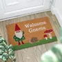 Rugs - Natural Welcome Gnome Doormat - SOMETHING DIFFERENT WHOLESALE