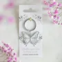 Decorative objects - Butterflies Appear Keyring - SOMETHING DIFFERENT WHOLESALE