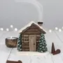 Scents - Log Cabin Incense Cone Burner - SOMETHING DIFFERENT WHOLESALE