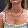 Jewelry - LIANA NECKLACE, HANDMADE WITH THREAD AND BEADS - KARAWAN AUTHENTIC