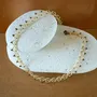 Jewelry - HANDMADE CHOKER NECKLACE MADE OF WIRE AND BEADS, LOTUS CHAIN - KARAWAN AUTHENTIC