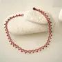 Jewelry - HANDMADE CHOKER NECKLACE MADE OF WIRE AND BEADS, LOTUS CHAIN - KARAWAN AUTHENTIC