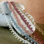 Jewelry - HANDMADE CHOKER NECKLACE MADE OF WIRE AND BEADS, LOTUS CHAIN - KARAWAN AUTHENTIC