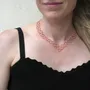 Jewelry - NECKLACE MADE OF LACE AND PEARLS, HANDMADE, SEED - KARAWAN AUTHENTIC