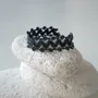 Jewelry - TEXTILE BRACELET MADE OF THREAD AND BEADS, WITH GRAPHIC PATTERNS, MODE - KARAWAN AUTHENTIC