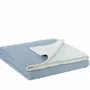 Bed linens - Wool bed Blanket BLUE FOG - double - MOST-BLANKETS