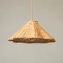 Hanging lights - Rattan Lampshade Waves - MAHE HOMEWARE