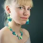 Jewelry - THREAD AND PEARL LACE EARRINGS, BLOOM MODEL - KARAWAN AUTHENTIC