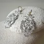 Jewelry - LACE EARRINGS, HANDMADE, TREE PATTERN - KARAWAN AUTHENTIC
