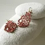 Jewelry - LACE EARRINGS, HANDMADE, TREE PATTERN - KARAWAN AUTHENTIC