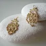 Jewelry - LACE EARRINGS, HANDMADE, TREE PATTERN - KARAWAN AUTHENTIC