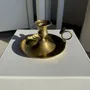 Decorative objects - Antique gold hand candle holder H8 D14 - OFFICE OBJETS