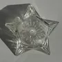 Bougeoirs et photophores  - Bougeoir étoile en verre vintage D13 - OFFICE OBJETS