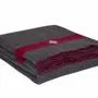 Linge de lit - Plaid en laine mérinos SWISS ARMY - gris - MOST-BLANKETS