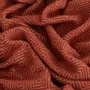 Throw blankets - Wool throw blanket VENEZIA Ketchup - MOST-BLANKETS