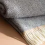 Plaids - Plaid en laine VENEZIA Grey - MOST-BLANKETS