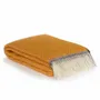 Throw blankets - Wool throw blanket VENEZIA Yellow - MOST-BLANKETS