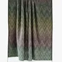 Throw blankets - Wool throw blanket MISSONI Foresta - multi-colored green - MOST-BLANKETS