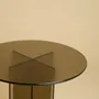 Tables basses - Table d'appoint en verre bronze Amami - LEBANTO