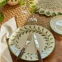 Assiettes au quotidien - Assiette à dîner Helecho - CASA LATINA