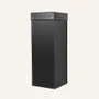 Design objects - Tall Regenerated Leather Waste Bin HOQUA - LIMAC DESIGN