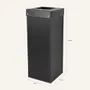Design objects - Tall Regenerated Leather Waste Bin HOQUA - LIMAC DESIGN