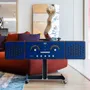 Speakers and radios - radiofonografo blue - BRIONVEGA
