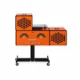 Speakers and radios - radiofonografo orange - BRIONVEGA