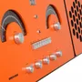 Speakers and radios - radiofonografo orange - BRIONVEGA
