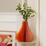 Floral decoration - Orange 'Yuki' vase paper - REMEMBER