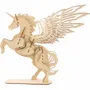 Loisirs créatifs pour enfant - MAQUETTE EN BOIS : LICORNE MYTHIQUE - ULYSSE COULEURS D'ENFANCE
