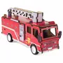 Loisirs créatifs pour enfant - MAQUETTE EN BOIS : CAMION DE POMPIER (RÉTRO FRICTION) - ULYSSE COULEURS D'ENFANCE