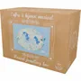Accessoires enfants - COFFRE MUSICAL LICORNE BLEU CIEL - ULYSSE COULEURS D'ENFANCE