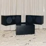 Acoustic solutions - black totem - BRIONVEGA