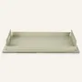 Leather goods - Design tray in steel and leather TABAKA - LIMAC DESIGN