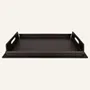 Leather goods - Design tray in steel and leather TABAKA - LIMAC DESIGN