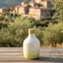 Food storage - Personalized ceramic oil bottle - BOTTEGA DEGLI ARTISTI