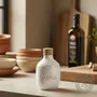 Food storage - Personalized ceramic oil bottle - BOTTEGA DEGLI ARTISTI