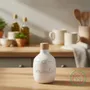 Food storage - Personalized ceramic oil bottle - BOTTEGA DEGLI ARTISTI