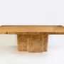 Tables for hotels - Burl Table - Dining Table in Poplar Burl - DUISTT