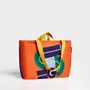 Bags and totes - Orange & Indigo Canvas Tote Bag - ROOT