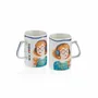 Mugs - Cosmopolitan Collection Porcelain Mugs (Set of 4) - SOMNIA ATELIER