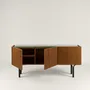 Sideboards - Jacqueline Credenza Wood + Marble + Metal - ARBORE BY CAREL WOODWORKS