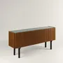 Sideboards - Jacqueline Credenza Wood + Marble + Metal - ARBORE BY CAREL WOODWORKS