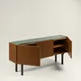 Sideboards - Jacqueline Credenza Wood + Marble + Metal - ARBORE BY CAREL WOODWORKS