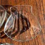 Bols - Lot de 5 coupelles coquille en verre Sovirel France vintage - OFFICE OBJETS