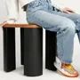 Other tables - IAM_Side/Stool Oak - ARBORE BY CAREL WOODWORKS