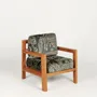 Lounge chairs - IAM_Lounge  Oak + Upholstery  + Custom Fabric - ARBORE BY CAREL WOODWORKS
