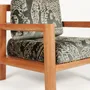 Lounge chairs - IAM_Lounge  Oak + Upholstery  + Custom Fabric - ARBORE BY CAREL WOODWORKS