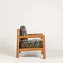 Lounge chairs - IAM_Lounge  Oak + Upholstery  + Custom Fabric - ARBORE BY CAREL WOODWORKS